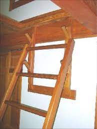 For The Barn Great Idea To Lock A Loft Ladder In Place At Different Angles Loft Ladder Tiny House Stairs Tiny House Cabin