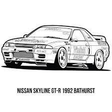 #nissan #nismo #gtr #skyline #r34 #sportscar #coupe #japan #jdm #power #speed #motorsport #tuning #car #drawing #sketch #art #artist #automotive #design. Jdm Colouring Book 101 Squadron