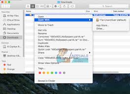 How to open rar on a mac with the unarchiver app. How To Extract And Open Rar Files On Macos Appuals Com