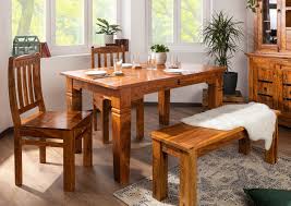 Kolonial tischgruppe mit esstisch (160 x 90 cm), 2 ansteckplatten (2 x 40 cm) und 6 stühlen zu verkaufen. Esstisch Oxford Honig Akazie 180x90x76 Cm Kolonialstil