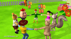 Ringa Ringa Roses 2 Animals 3d Animation English Nursery Rhymes For Children Kids Nursery Rhymes Baby Poems Nursery Rhymes