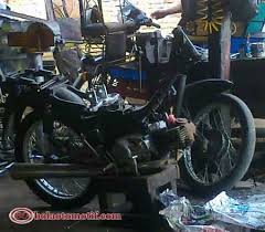 Modifikasi motor yamaha alfa jadi trail. Extreme Modif Yamaha Crypton 1997 1999 Menjadi Motor Trail Bolaotomotif Com