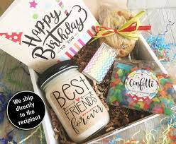 Happy Birthday Birthday Gift Box Ideas For Best Friend Birthday Gift For Friend Best Friend Care Package Birthday Birthday Cards For Friends Birthday Care Packages Coworker Birthday Gifts