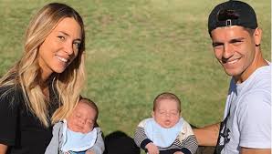 Alessandro , edoardo and leonardo morata. Los Morata Celebran Los Tres Meses De Vida De Sus Gemelos