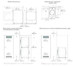 Washer Specifications Siriuscases Co