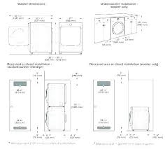 Washer Specifications Siriuscases Co