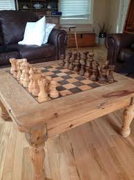 Coffee Table Chess Board By Thechessman On Etsy Chess Board Table Coffee Table Chess Board Chess Board