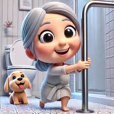 Funny : At my age, the closest I get to pole dancing is gripping the shower  bar for dear life! #fblifestyle