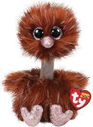 2019 Ty Beanie Boo 9 Medium Orson The Brown Ostrich Plush Stuffed Animal Mwmts Beanie Boos Ty Beanie Boos Plush Stuffed Animals