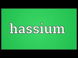 Hassium Meaning Youtube