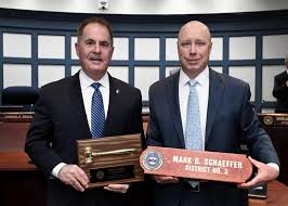 Three council members attend last meeting