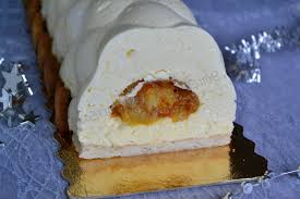 Buche De Noel Vanille Et Pommes Tatin Quand Nad Cuisine Buche De Noel Vanille Buche De Noel Dessert Noel