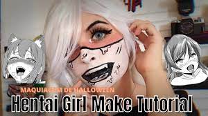 Garota Hentai Makeup Tutorial - Halloween 2020!! - YouTube