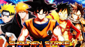 Pls support my channle to see more videos. Goku Vs Naruto Vs Luffy Vs Ichigo Vs Natsu Shounen Strike Anime Movie Youtube