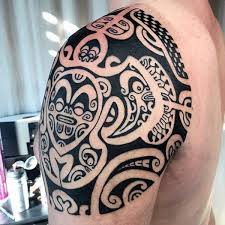 Especially common in the 90s — believe pam anderson's barbed wire armband — those types of tattoos are sort of like a. 81 Tribal Maori Tattoos For Inspiration