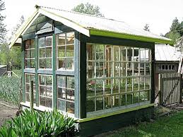 The shutters make a nice finishing touch! 15 Fabulous Greenhouses Made From Old Windows Off Grid World