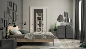 Camera da letto moderna color ciliegio. Camera Matrimoniale Di Design In Finitura Grigio Titanio E Ciliegio Nordico