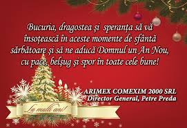 Sărbători fericite cu multă veselie, sănătate și noroc și un crăciun cu bine, tuturor!, dar și un an nou plin de bucurii și impliniri! Ziua De ConstanÈ›a VÄƒ DoreÈ™te SÄƒrbÄƒtori Fericite È™i Un An Nou Plin De RealizÄƒri