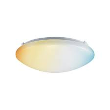 Dimmable recessed led panel light 6w 9w 12w 15w 18w 21w ceiling downlight lamp. Globe Electric 11 Duobright Led Flush Mount Ceiling Light Fixture 14w Dimmable Adjustabl The Home Depot Canada