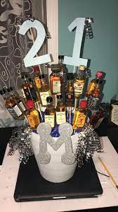 You want to make sure your mark, this special day needs an awesome gift. 21st Birthday Alcohol Bottle Bouquet Creative Ideas Boyfriend Birthday Gift Ideas 2 21st Birthday Gifts Birthday Gift Ideas Birthday Gifts For Boyfriend