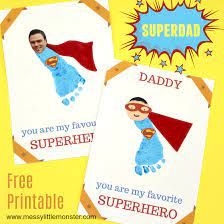There's a card for every type. Printable Superhero Father S Day Card To Make For Superdad Messy Little Monster