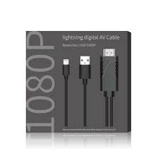 Lightning To Hdmi Cable Hdtv Tv Digital Av Adapter China Lightning Digital Av Cable And Lightning Av Cable Price Made In China Com