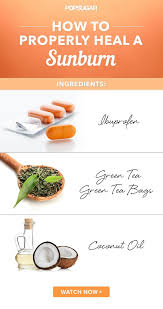 Dermatologist Approved Diys That Save Your Skin After A Sunburn Health And Beauty Tips Easy Face Mask Diy Sunburn