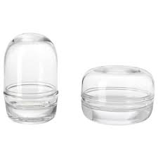 Harliga Glasglocke Mit Teller Klarglas 27 Cm Ikea Deutschland Glass Domes Clear Glass Decorative Accessories