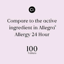 Amazon Com Cabinet Fexofenadine Hcl 180mg 24 Hour Allergy Medicine 100 Count Non Drowsy Antihistamine Pollen Hay Fever Dry Itchy Eyes Allergies Kids Adults Compare To Allegra Tablets Health Household