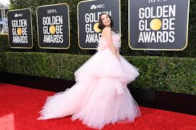 Best performance by an actress in a limited series or movie kaitlyn dever, unbelievable joey king, the act helen mirren, catherine the great merritt wever, unbelievable michelle williams, fosse/verdon. 2020 Golden Globe Awards Red Carpet Photos