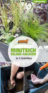 Miniteich Anlegen Miniteich Miniteich Anlegen Gartenteich