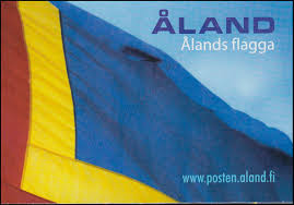 Es wurde gebaut in 1996. Aland Markenheftchen 234 Jubilaum 50 Jahre Alandische Flagge Selbstklebend Philmaster