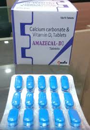 Calcium Carbonate 1250 Mg Vitamin D3 250 Iu Tab By Evantis Lifesciences