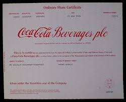 Our 1971 unity collection is a vibe. Aktienzertifikat Coca Cola Bewerages Plc 1 Papier Catawiki