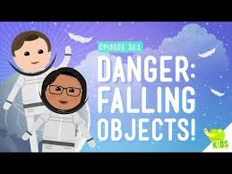 Danger Falling Objects Crash Course Kids 32 1 Falling Objects Gravity Lessons Crash Course