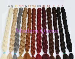 Kanekalon Bulk Jumbo Braiding Hair 82inch 165g Synthetic