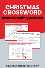 Printable crossword puzzles are many times the simplest way to keep your mind engaged in this long and often taxing activity. Create An Alzheimer S Friendly Crossword Puzzle Adventures Of A Caregiver