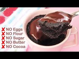 Learn How To Make This Delicious Lockdown Mug Cake No Eggs No Butter No Oil No Flour It Only Takes A Few Minut In 2020 Cheap Chocolate Nutella Lava Cake Desserts