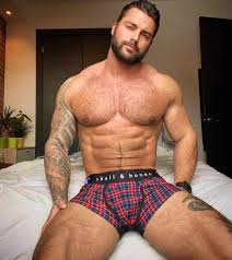 Nick Bayne and Xavier Robitaille ignite the screen with their gay porn chemistry