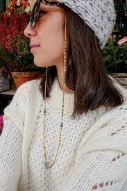 Pin En Porter Des Chaines De Lunettes En Automne Hiver