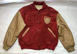 San Francisco 49ers Leather Jacket Vintage Nfl Mirage Football Coat Size Xl Nfl Varsityjacket Vintage Leather Jacket Jackets Leather Jacket