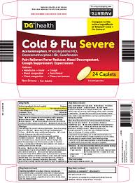 Dg Health Cold And Flu Severe Tablet Film Coated