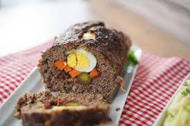 Falscher Hase Hackbraten Aus Dem Ofen Ostermenu Hackbraten Lebensmittel Essen Ostern Essen