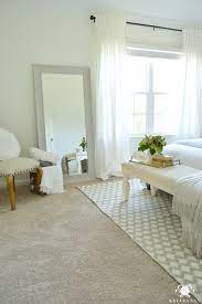 Guest Bedroom Reveal The White Room Bedroom Mirror Full Length White Room Guest Bedroom