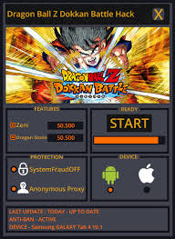 Dragon Ball Z Dokkan Battle Hack Cheats Unlimited Dragon Stones Merken