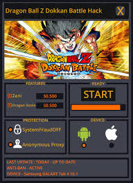Dragon ball z dokkan battle is the one of the best dragon ball mobile game experiences available. Dragon Ball Z Dokkan Battle Hack Cheats Unlimited Dragon Stones Dragon Ball Z Dragon Ball Tool Hacks