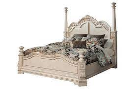 The Ortanique Poster Bed From Ashley Furniture Homestore Afhs Com The Exquisite Old World Beauty Of The O Bedroom Furniture Sets Furniture Ashley Furniture