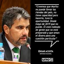 Lo que no está en mis manos y lo que no está en las manos del Partido  Liberal es que Marito renuncie, que facilitaría todo, de eso yo no me puedo  ocupar