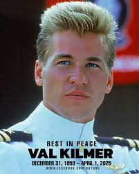 Breaking: Val Kilmer dies: Celebrated Hollywood actor and star of Batman,  Top Gun films dead at 65 His daughter Mercedes Kilmer revealed the star  died from pneumonia. Kilmer was diagnosed with throat