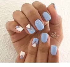 Amazing 100 Nails Designs That You Can Try This Season Nails Nailsdesigns Nailsideas Nailsinspiration Na Stylish Nails Triangle Nails Two Color Nails